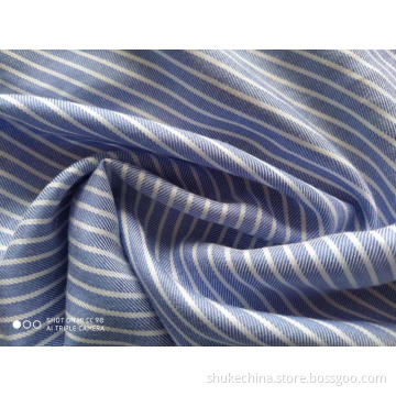Yarn Dyed Stripe Lycell